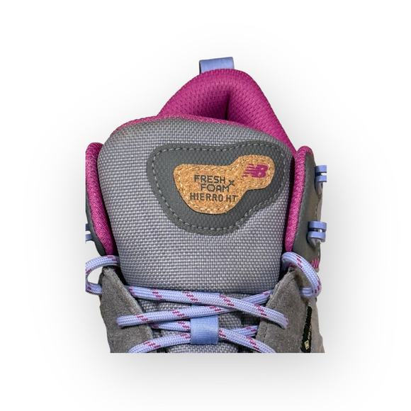 NEW BALANCE WOMEN’S FRESH FOAM HIERRO MID GTX STEEL CASTLEROCK/MAGENTA Sz 9.5 - Picture 5 of 10